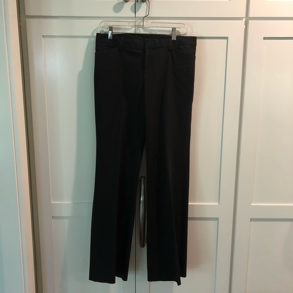 Black Wide Leg Trouser Pant